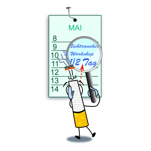 Super Z schaut geschockt auf den Kalender